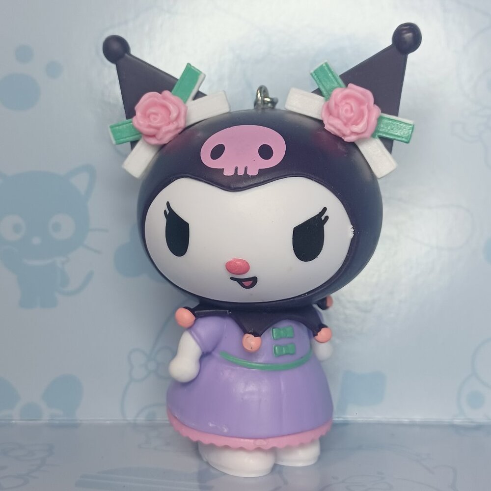 Sanrio Miniso Kuromi Birthday Party Series Blind Box keychain figure